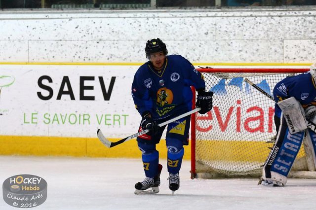 Photo hockey match Chamonix  - Brest  le 06/01/2016