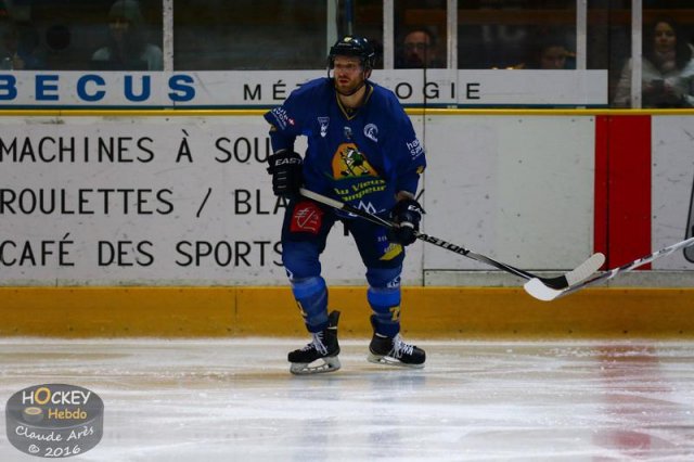 Photo hockey match Chamonix  - Brest  le 06/01/2016