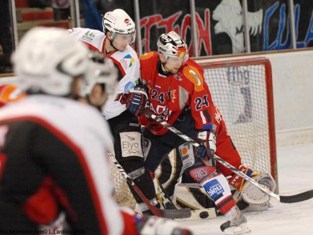 Photo hockey match Briançon  - Grenoble  le 30/12/2008