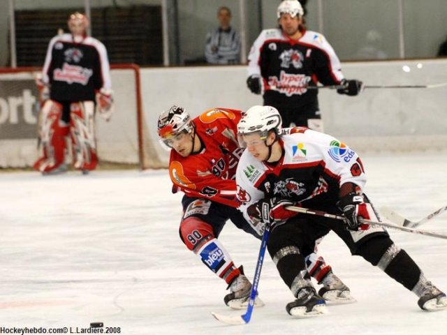 Photo hockey match Briançon  - Grenoble  le 30/12/2008