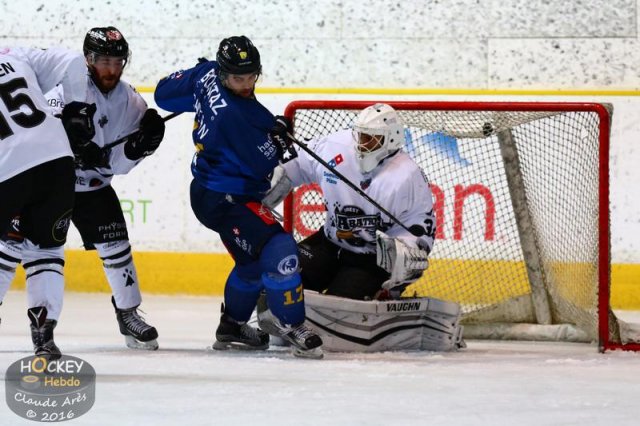 Photo hockey match Chamonix  - Brest  le 06/01/2016