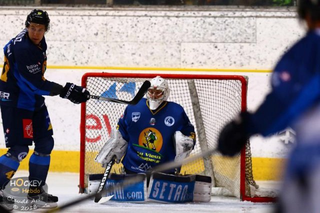 Photo hockey match Chamonix  - Brest  le 06/01/2016