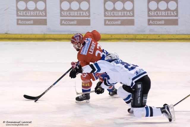Photo hockey match Lyon - Gap  le 06/01/2016