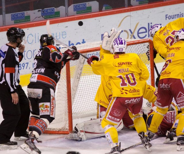 Photo hockey match Amiens  - Dijon  le 06/01/2016