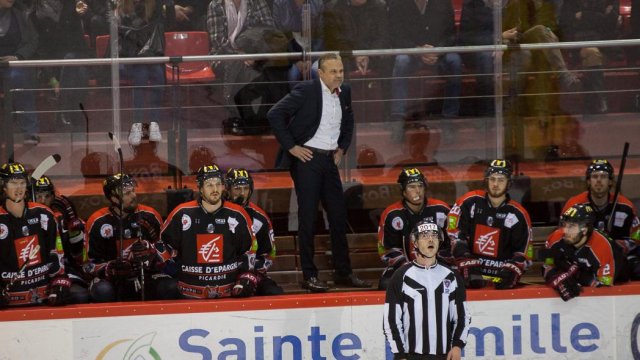 Photo hockey match Amiens  - Dijon  le 06/01/2016