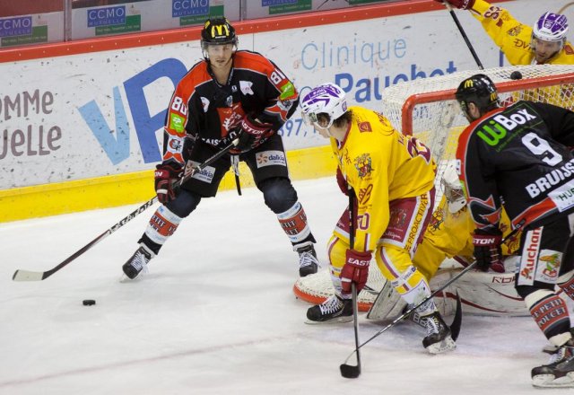 Photo hockey match Amiens  - Dijon  le 06/01/2016