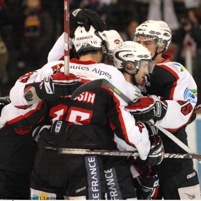 Photo hockey match Briançon  - Grenoble  le 30/12/2008