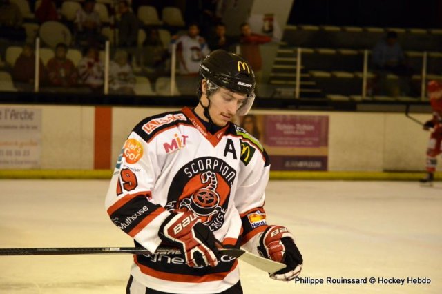 Photo hockey match Courbevoie  - Mulhouse le 09/01/2016