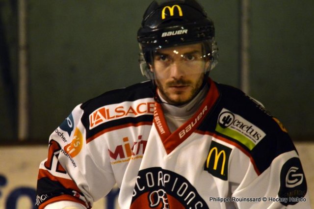 Photo hockey match Courbevoie  - Mulhouse le 09/01/2016