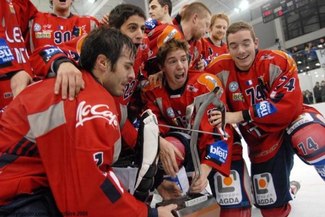 Photo hockey match Briançon  - Grenoble  le 30/12/2008