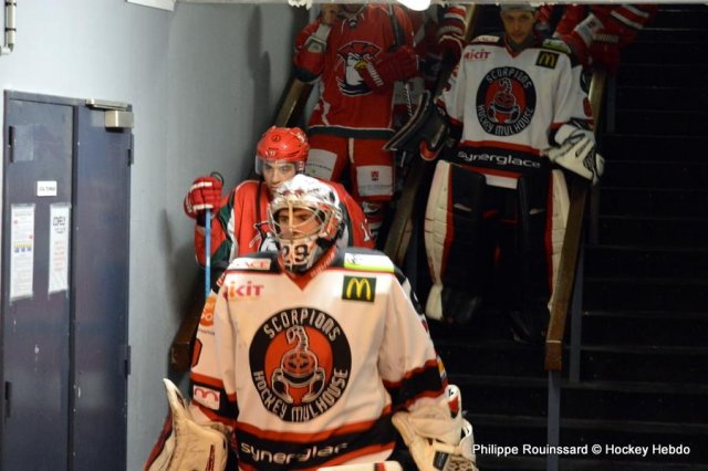 Photo hockey match Courbevoie  - Mulhouse le 09/01/2016