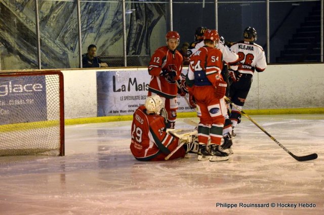 Photo hockey match Courbevoie  - Mulhouse le 09/01/2016