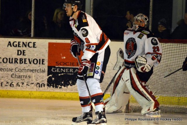 Photo hockey match Courbevoie  - Mulhouse le 09/01/2016