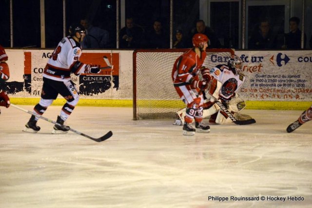 Photo hockey match Courbevoie  - Mulhouse le 09/01/2016