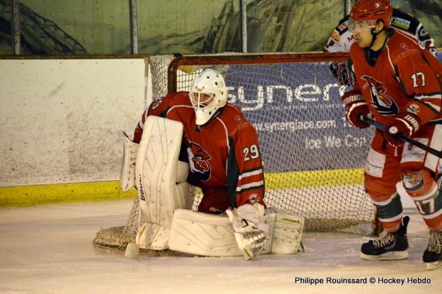 Photo hockey match Courbevoie  - Mulhouse le 09/01/2016