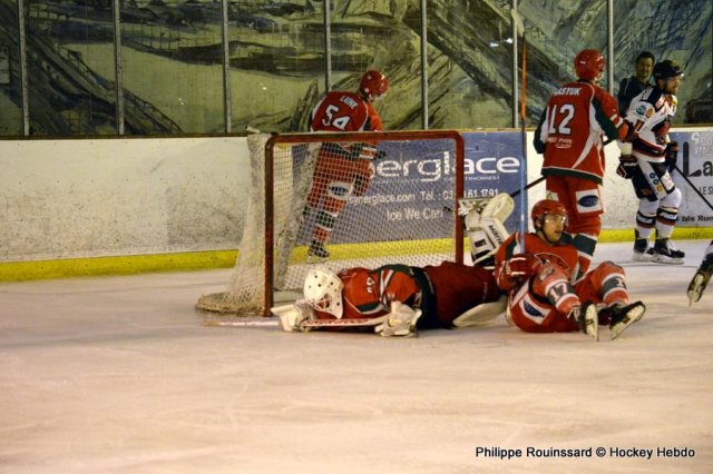 Photo hockey match Courbevoie  - Mulhouse le 09/01/2016