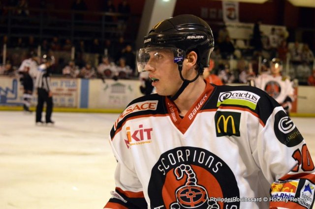 Photo hockey match Courbevoie  - Mulhouse le 09/01/2016