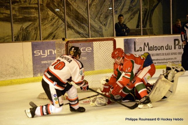 Photo hockey match Courbevoie  - Mulhouse le 09/01/2016