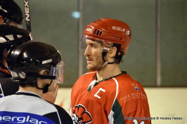Photo hockey match Courbevoie  - Mulhouse le 09/01/2016