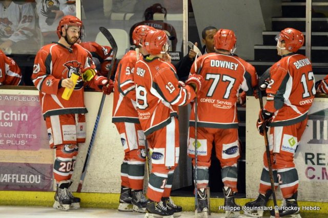 Photo hockey match Courbevoie  - Mulhouse le 09/01/2016