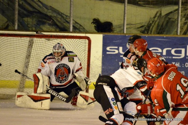 Photo hockey match Courbevoie  - Mulhouse le 09/01/2016
