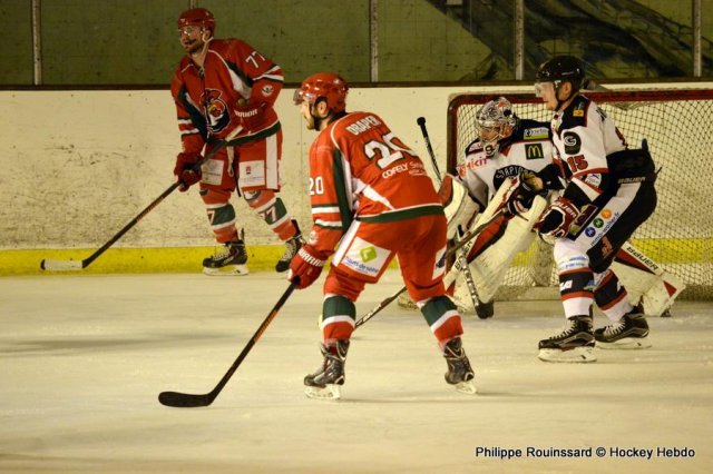 Photo hockey match Courbevoie  - Mulhouse le 09/01/2016