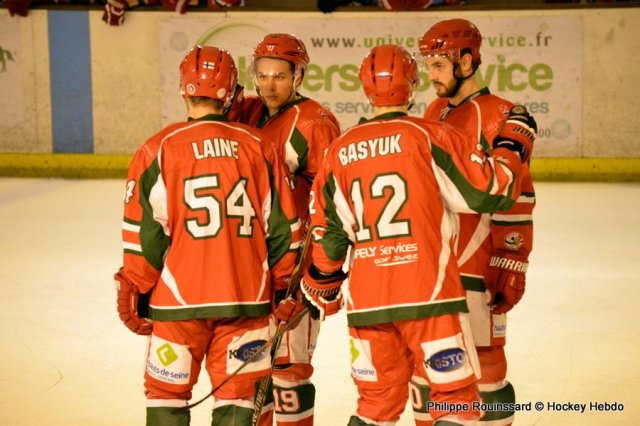 Photo hockey match Courbevoie  - Mulhouse le 09/01/2016