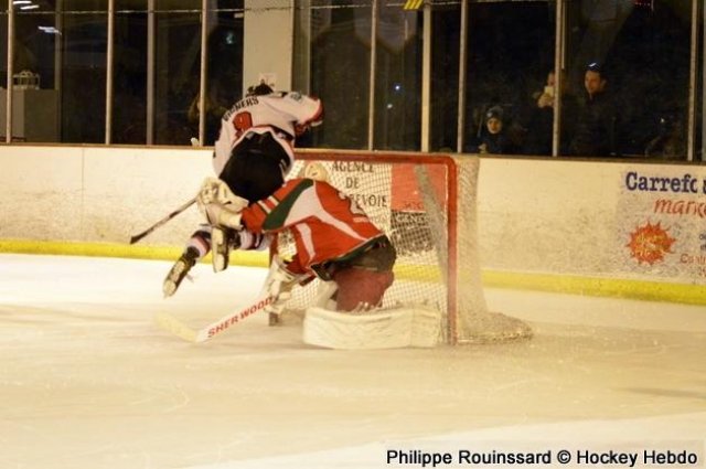 Photo hockey match Courbevoie  - Mulhouse le 09/01/2016
