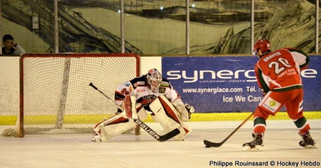 Photo hockey match Courbevoie  - Mulhouse le 09/01/2016