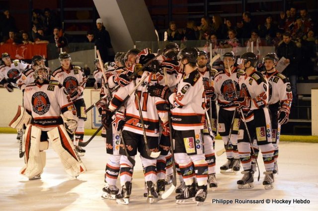 Photo hockey match Courbevoie  - Mulhouse le 09/01/2016