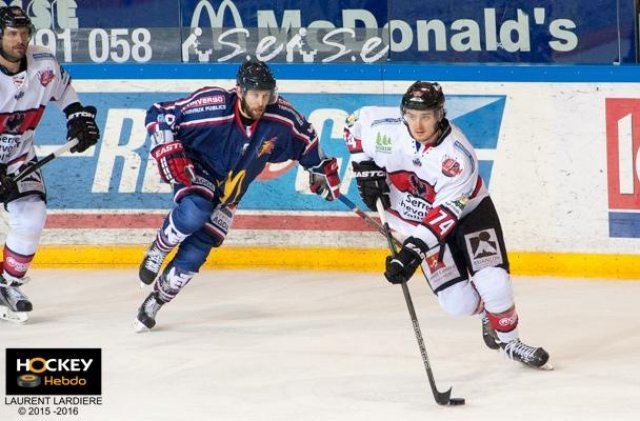 Photo hockey match Grenoble  - Briançon  le 09/01/2016