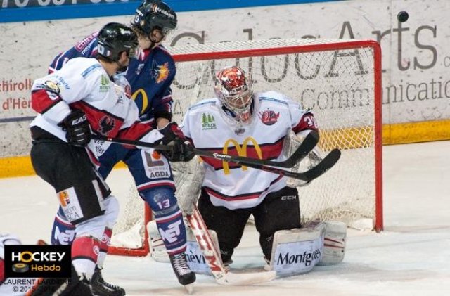 Photo hockey match Grenoble  - Briançon  le 09/01/2016