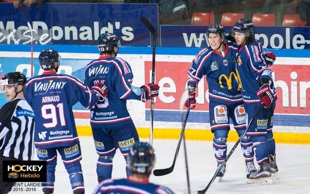 Photo hockey match Grenoble  - Briançon  le 09/01/2016