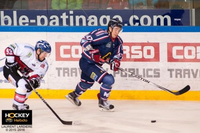 Photo hockey match Grenoble  - Briançon  le 09/01/2016