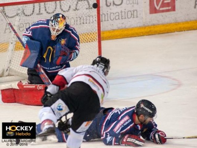 Photo hockey match Grenoble  - Briançon  le 09/01/2016
