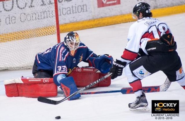 Photo hockey match Grenoble  - Briançon  le 09/01/2016