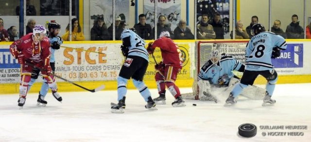 Photo hockey match Dijon  - Brest  le 09/01/2016