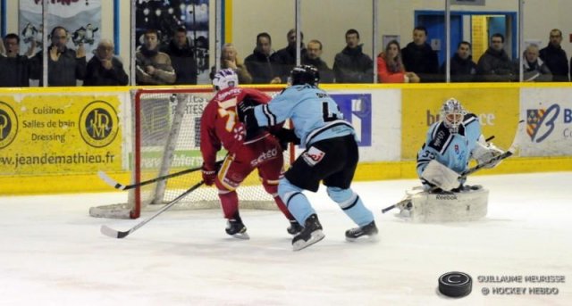 Photo hockey match Dijon  - Brest  le 09/01/2016