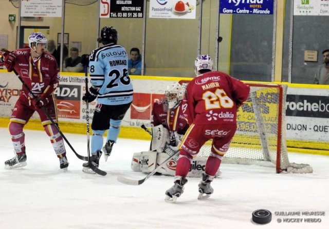 Photo hockey match Dijon  - Brest  le 09/01/2016