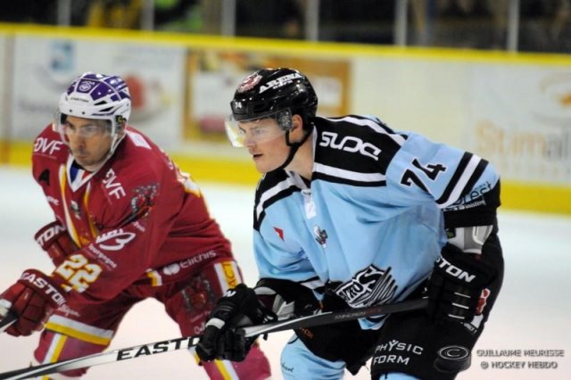 Photo hockey match Dijon  - Brest  le 09/01/2016