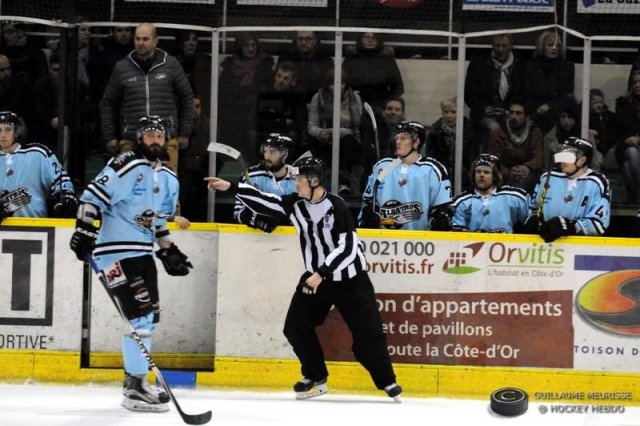 Photo hockey match Dijon  - Brest  le 09/01/2016