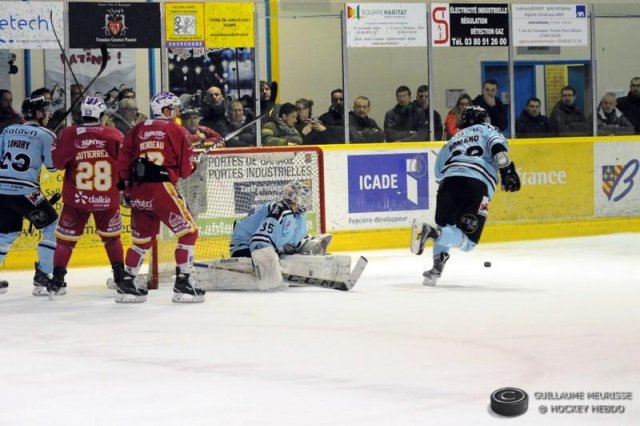 Photo hockey match Dijon  - Brest  le 09/01/2016