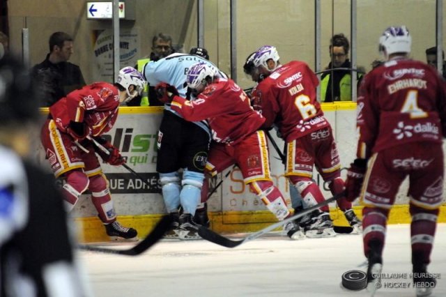Photo hockey match Dijon  - Brest  le 09/01/2016