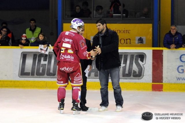 Photo hockey match Dijon  - Brest  le 09/01/2016