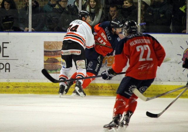 Photo hockey match Angers  - Bordeaux le 09/01/2016