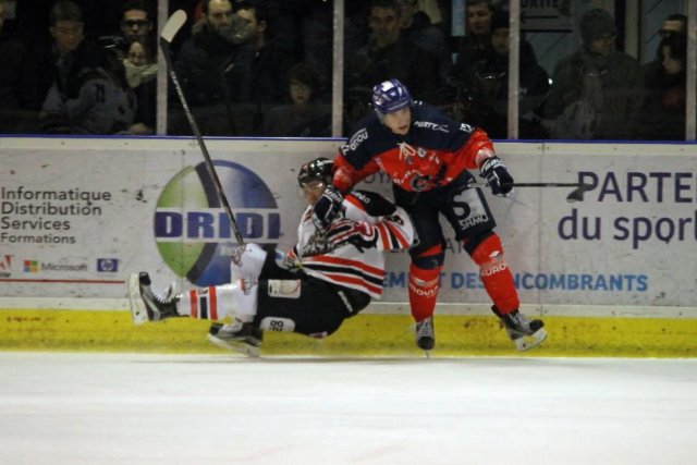 Photo hockey match Angers  - Bordeaux le 09/01/2016