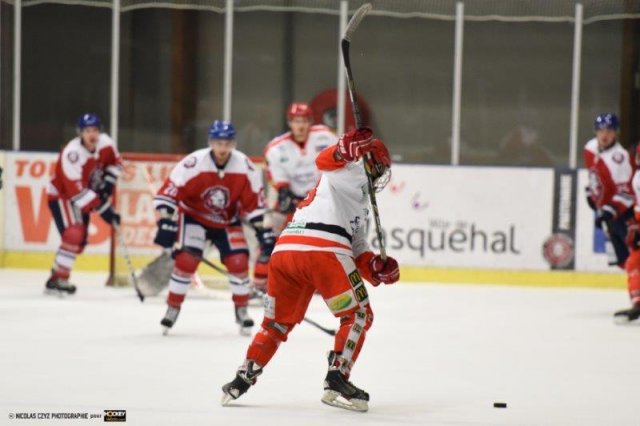 Photo hockey match Wasquehal Lille - Amnéville le 09/01/2016