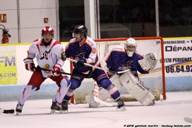 Photo hockey match Clermont-Ferrand - Annecy le 09/01/2016