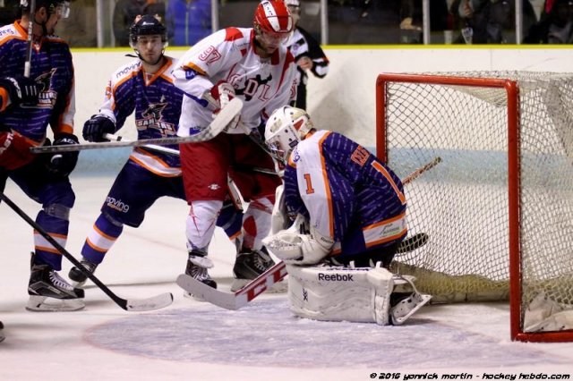 Photo hockey match Clermont-Ferrand - Annecy le 09/01/2016