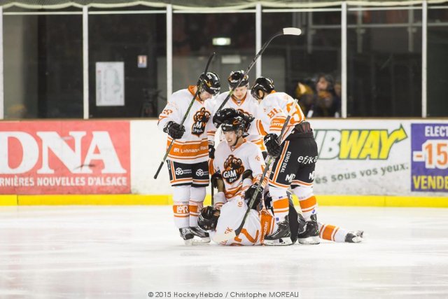 Photo hockey match Strasbourg  - Epinal  le 08/01/2016